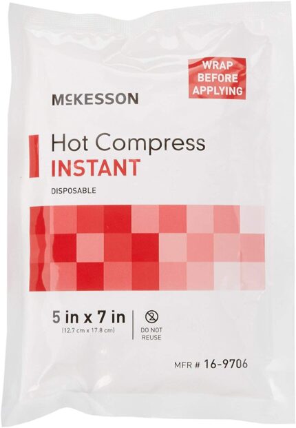 Product Specifications EC Item Number: 97072700 Manufacturer Name: McKesson Brand Manufacturer Number: 16-9707 Application: Hot Pack Brand or Series: McKesson Shipping Width: 5.25 Shipping Height: 1.15 Shipping Depth: 7.6 Shipping Weight: 0.5 Activation Method: Instant Chemical Activation Dimensions: 6 X 9 Inch Latex Free Indicator: Not Made with Natural Rubber Latex GTIN: 10612479149639 HYRETAIL_Size: 6 X 9-inch Quantity Per Sell: 1 Simply Medical Category: Hot Simply Medical Hierarchy: Health & Medicine>Hot & Cold Therapy>Hot Size: Large