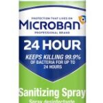 Microban Sanitizing Spray